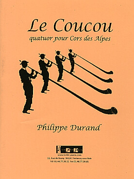 Illustration de Le Coucou pour quatuor de cors des Alpes