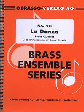 Illustration de La Danza (tr. Kerwin) pour 2 trompettes, cor et euphonium
