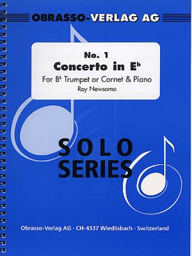 Illustration de Concerto en mi b pour trompette si b ou cornet   