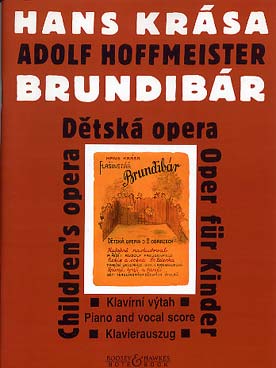 Illustration de Brundibàr opéra pour enfants (tchèque, allemand et anglais)