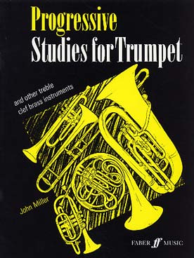 Illustration de Progressive studies for trumpet and other treble clef brass instruments