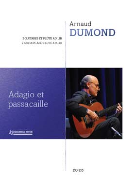 Illustration de Adagio et passacaille pour 2 guitares et flûte ad lib.