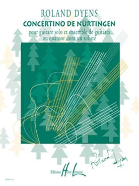 Illustration de Concertino de Nürtingen pour guitare solo et ensemble de guitares