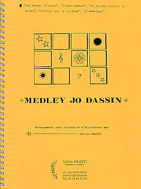 Illustration de Medley de Joe Dassin pour orchestre d'accordéons