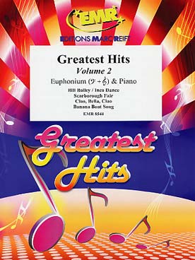 Illustration de GREATEST HITS - Vol. 2 pour euphonium et piano