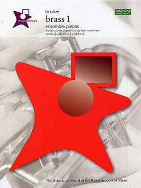 Illustration abrsm music medals brass 1 : bronze