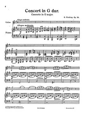 Illustration de Op. 34 : Concerto en sol M (C+P)
