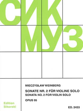 Illustration weinberg sonate op. 95/2
