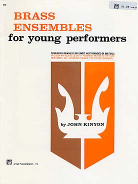 Illustration de Brass ensembles for young performers pour 2 trompettes et 1 trombone
