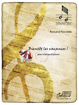 Illustration fleurette bientot les vacances!
