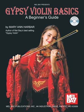 Illustration de Gypsy violin basics avec support audio