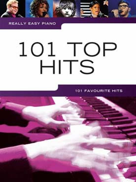 Illustration de REALLY EASY PIANO - 101 top hits   