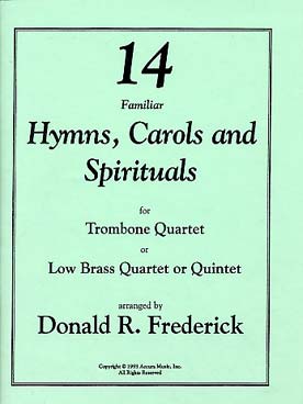 Illustration de 14 FAMILIAR HYMNS, CAROLS AND SPIRITUALS