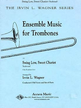 Illustration traditionnel swing low, sweet chariot