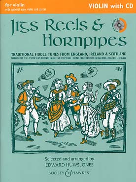 Illustration jigs, reels and hornpipes  ed. violon