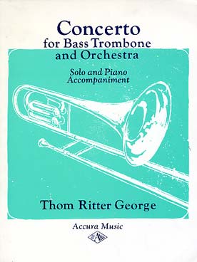 Illustration de Concerto pour trombone basse et orchestre, réduction piano