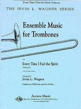 Illustration de Every time i feel the spirit pour 4 à 8 trombones