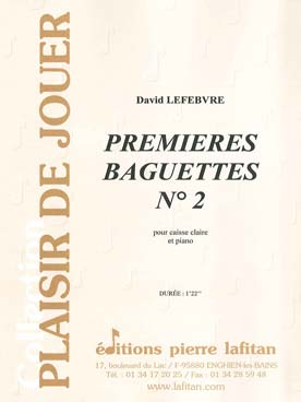 Illustration de Premières baguettes N° 2 pour caisse claire et piano