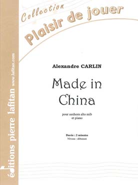 Illustration de Made in China pour saxhorn et piano