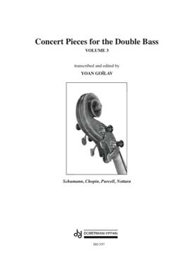 Illustration de CONCERT PIECES (tr. Goïlav) - Vol. 3 : Chopin, Schumann, Purcell