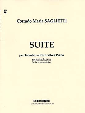 Illustration de Suite pour trombone contralto et piano