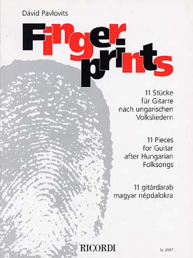 Illustration de Fingerprints : 11 hungarian folksongs