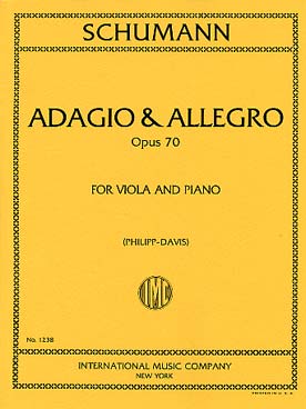 Illustration de Adagio und Allegro op. 70