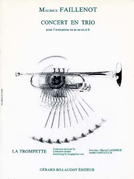 Illustration de Concert en trio pour 3 trompettes en ut ou si b