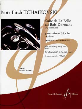 Illustration de Suite de La Belle au bois dormant d'après le ballet op. 66 pour clarinette en sib et la et piano