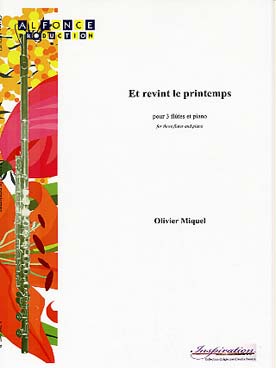 Illustration de Et revint le printemps pour 3 flûtes et piano
