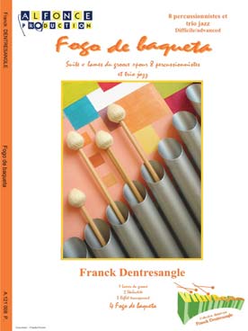 Illustration de Fago de bagueta pour 8 percussions et trio jazz