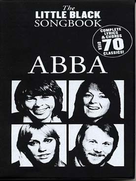 Illustration de The LITTLE BLACK SONGBOOK (paroles et accords) - ABBA