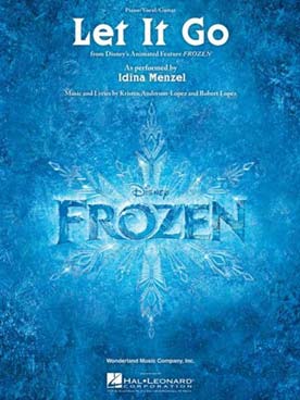 Illustration de DISNEY La REINE DES NEIGES : Let it go (P/V/G)