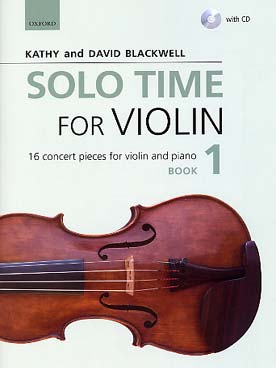 Illustration solo time for violin vol. 1