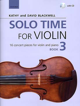 Illustration solo time for violin vol. 3