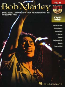 Illustration de GUITAR PLAY ALONG DVD - Vol. 30 : Bob Marley