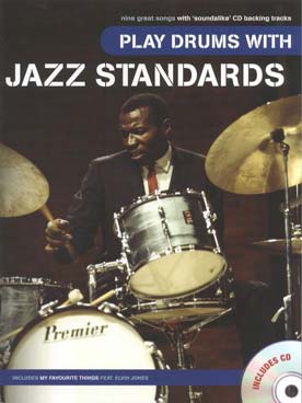 Illustration de PLAY DRUMS WITH avec CD play-along - Jazz standards
