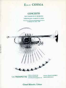 Illustration de Concerto pour trompette et orchestre, réduction piano   