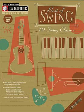 Illustration jazz play along vol.32 : best of swing