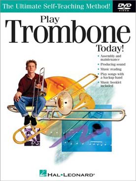 Illustration de PLAY TROMBONE TODAY! avec DVD