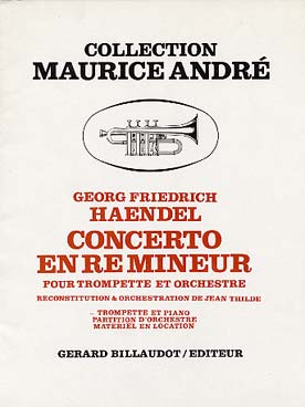 Illustration de Concerto en ré m (arr. Thilde)