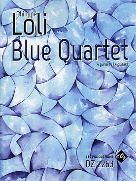 Illustration loli blue quartet