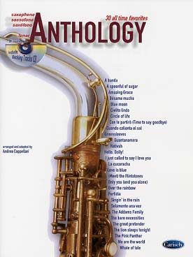 Illustration anthology avec cd vol. 1 saxo tenor