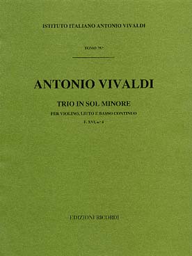 Illustration vivaldi trio sonate rv85 f xvi/4