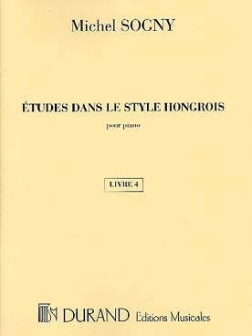 Illustration de Études dans le style hongrois - Vol. 4