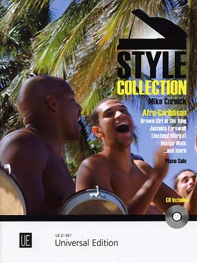 Illustration de Style collection avec CD - Afro Caribbean