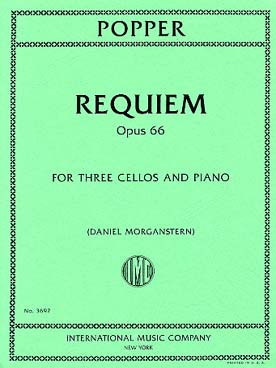 Illustration de Requiem op. 66 pour 3 violoncelles et piano