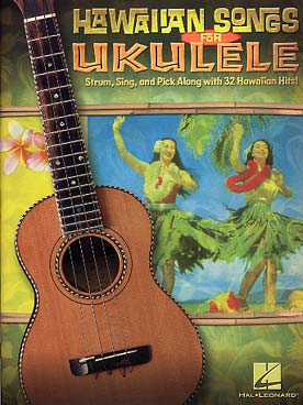 Illustration de HAWAIIAN SONGS for ukulele