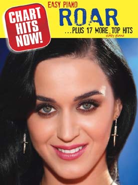 Illustration de CHART HITS NOW ! Roar ... plus 17 more top hits, easy piano de 2014 (P/V/G)