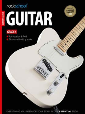 Illustration de ROCKSCHOOL GUITAR 2012-2018 - Guitar grade 5